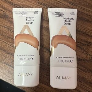 2 X Almay Smart Shade Anti-Aging Skintone Matching Makeup
